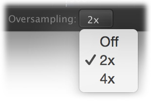 FabFilter Pro-C 2 Oversampling