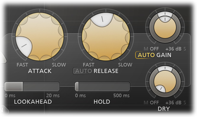 FabFilter Pro-C 2 Time controls