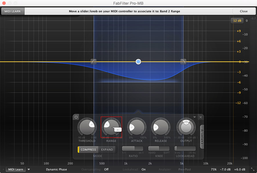 Midi Learn Mode