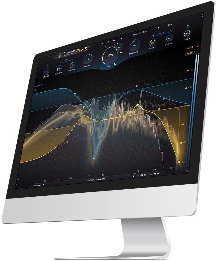 FabFilter Pro-R 2 Full Screen mode