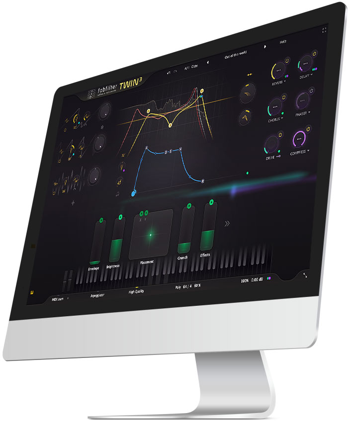 FabFilter Twin 3 Full Screen mode