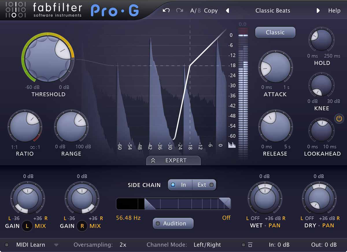 FabFilter Pro-G 1.02 update released