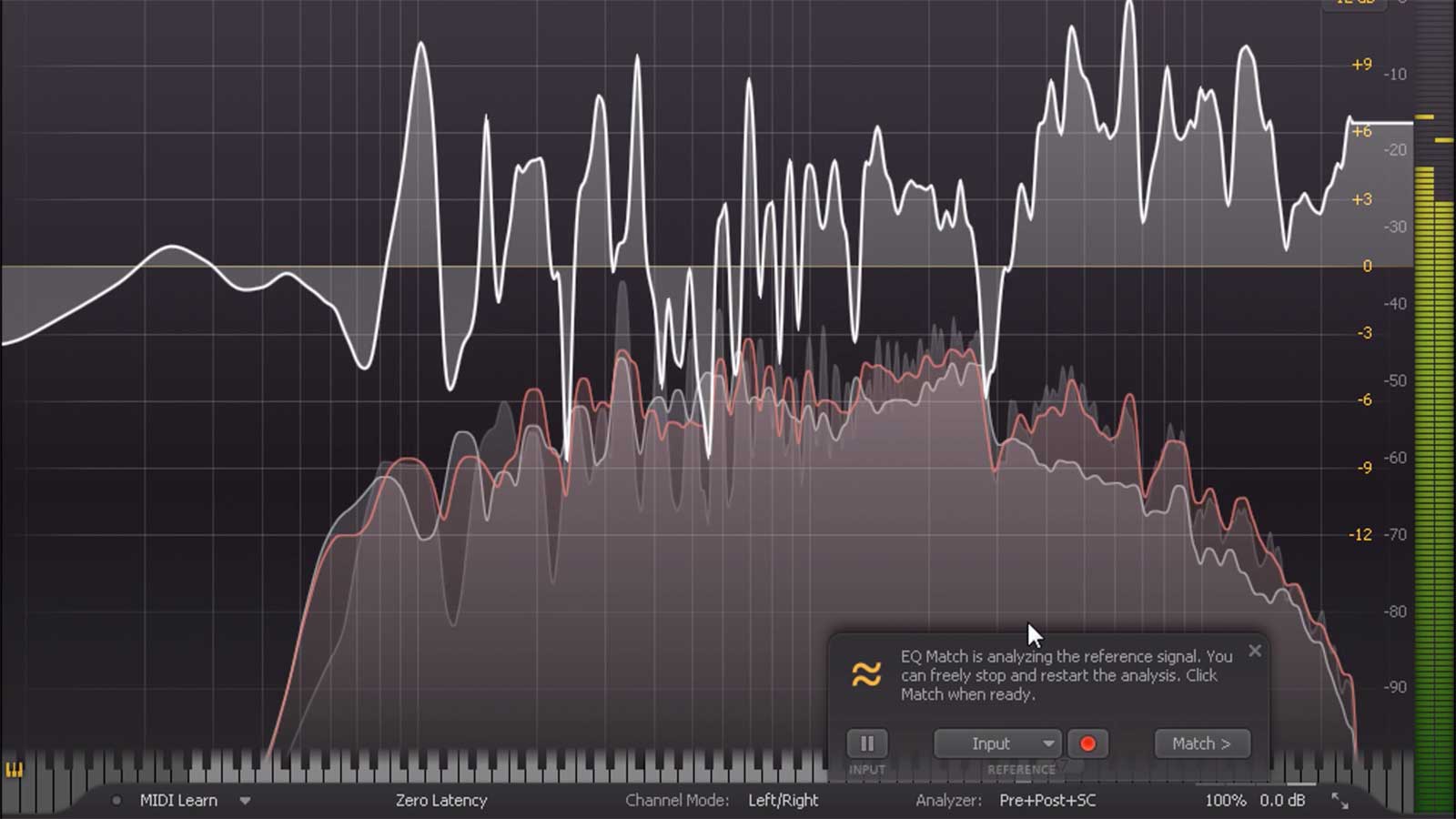 Screenshot of EQ Matching with FabFilter Pro-Q 2