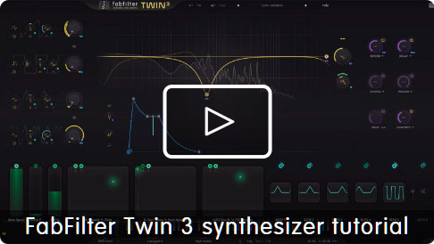 YouTube tutorial on FabFilter Twin 3