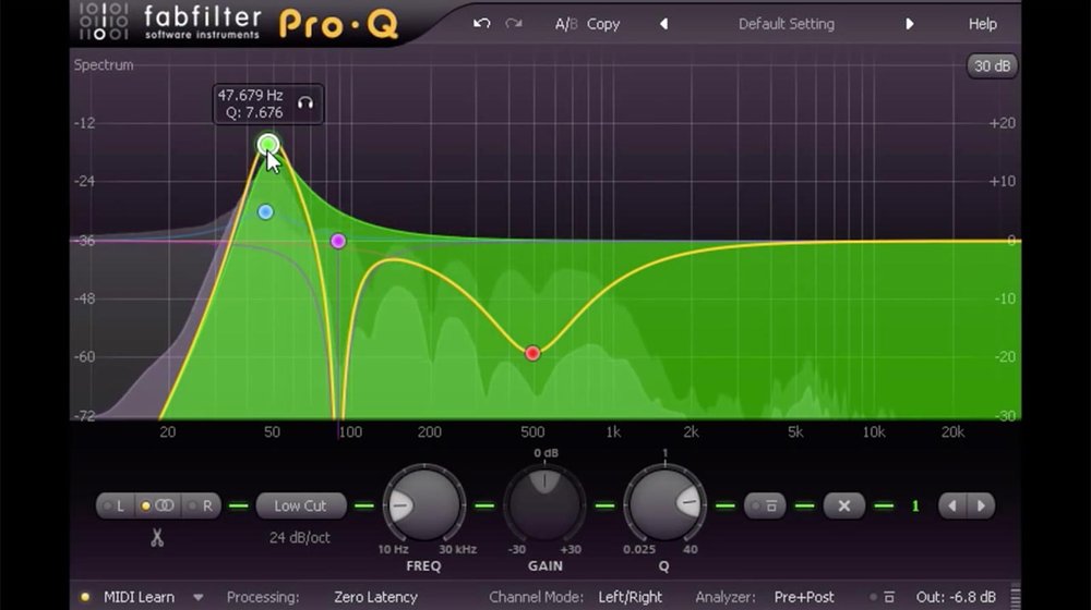 EQ: Linear phase vs. minimum phase