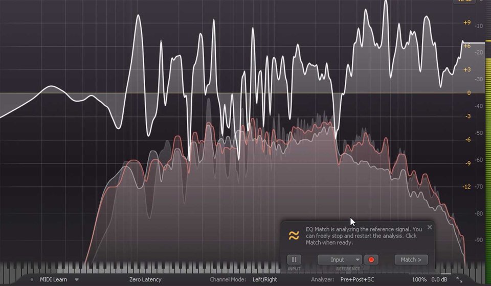EQ matching with FabFilter Pro-Q 2