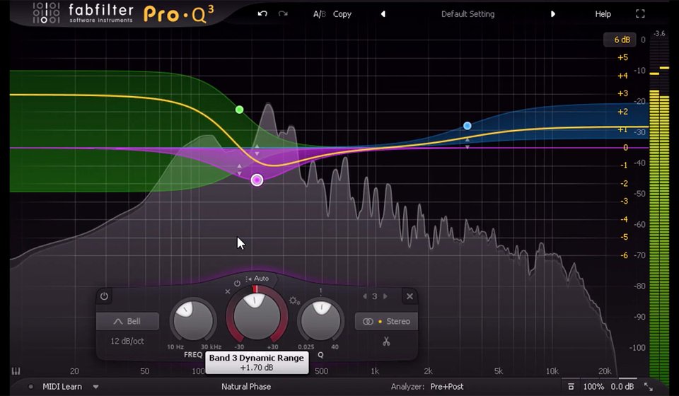 FabFilter Pro-Q 3 EQ plug-in tutorial